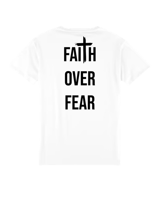 Faith Over Fear T-Shirt (Back Graphic)